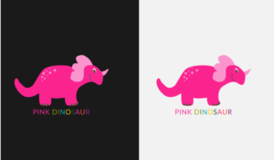 Logo-Design von Kashif Latif für Pink Dinosaur Kids  | Design: #11863983