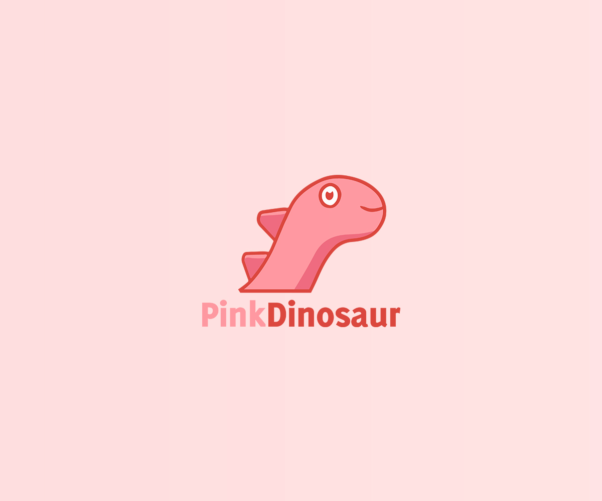 Logo-Design von elmiauliyab für Pink Dinosaur Kids  | Design #11861917