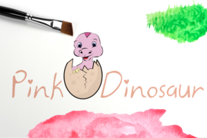 Logo Design by miadulce_krrys133 for Pink Dinosaur Kids  | Design: #11860909