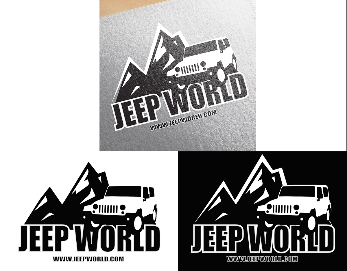 Logo Design by DL Design  for jeepworld.com | Design #11853380