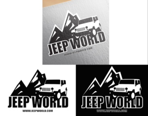 Logo Design by DL Design  for jeepworld.com | Design: #11853380