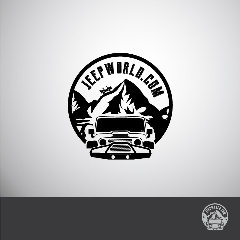 Logo Design by Arrowhead for jeepworld.com | Design #11842796