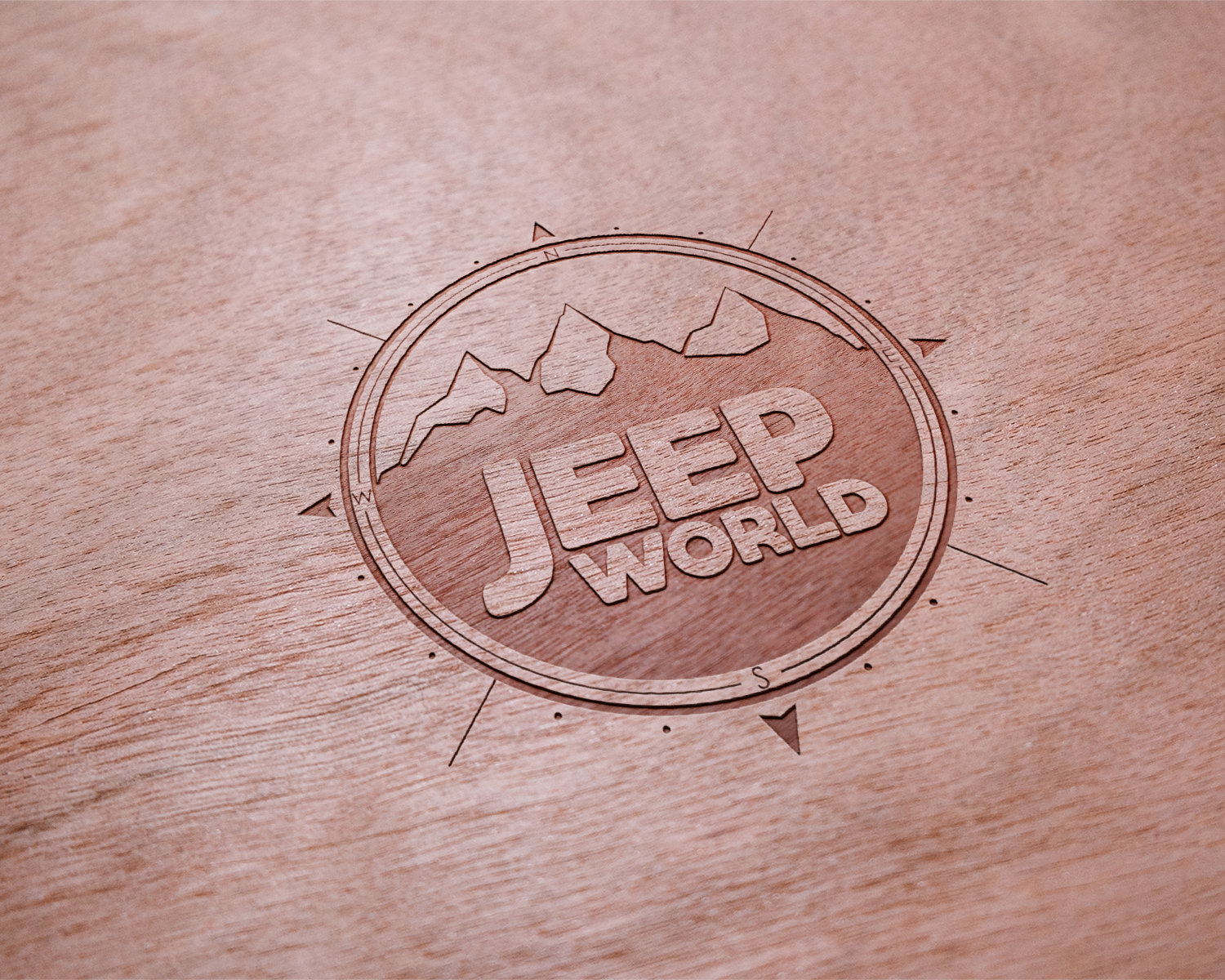 Logo Design by Ryan Lazar for jeepworld.com | Design #11853875