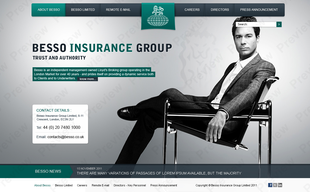 Web Design by Silverclouding for this project | Design: #494317