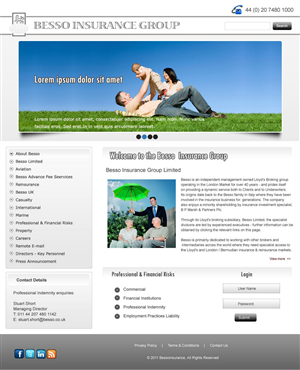 Web Design by pb for this project | Design: #496535