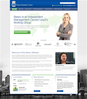 Web Design by the-lion-king for this project | Design: #494785