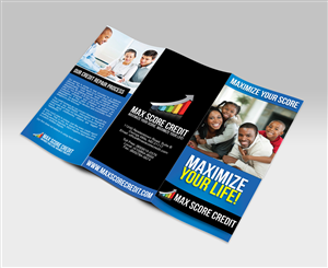 Brochure Design by JCR for Max Score Credit LLC | Design: #2397417
