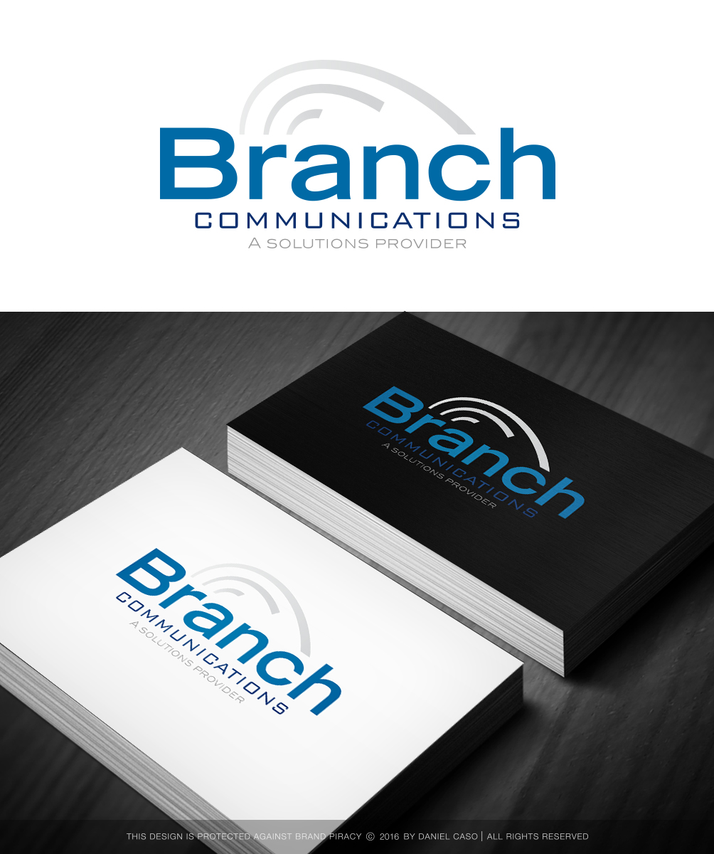 Logo Design by Daniel Caso Design for Branch Communications LLC | Design #11908390