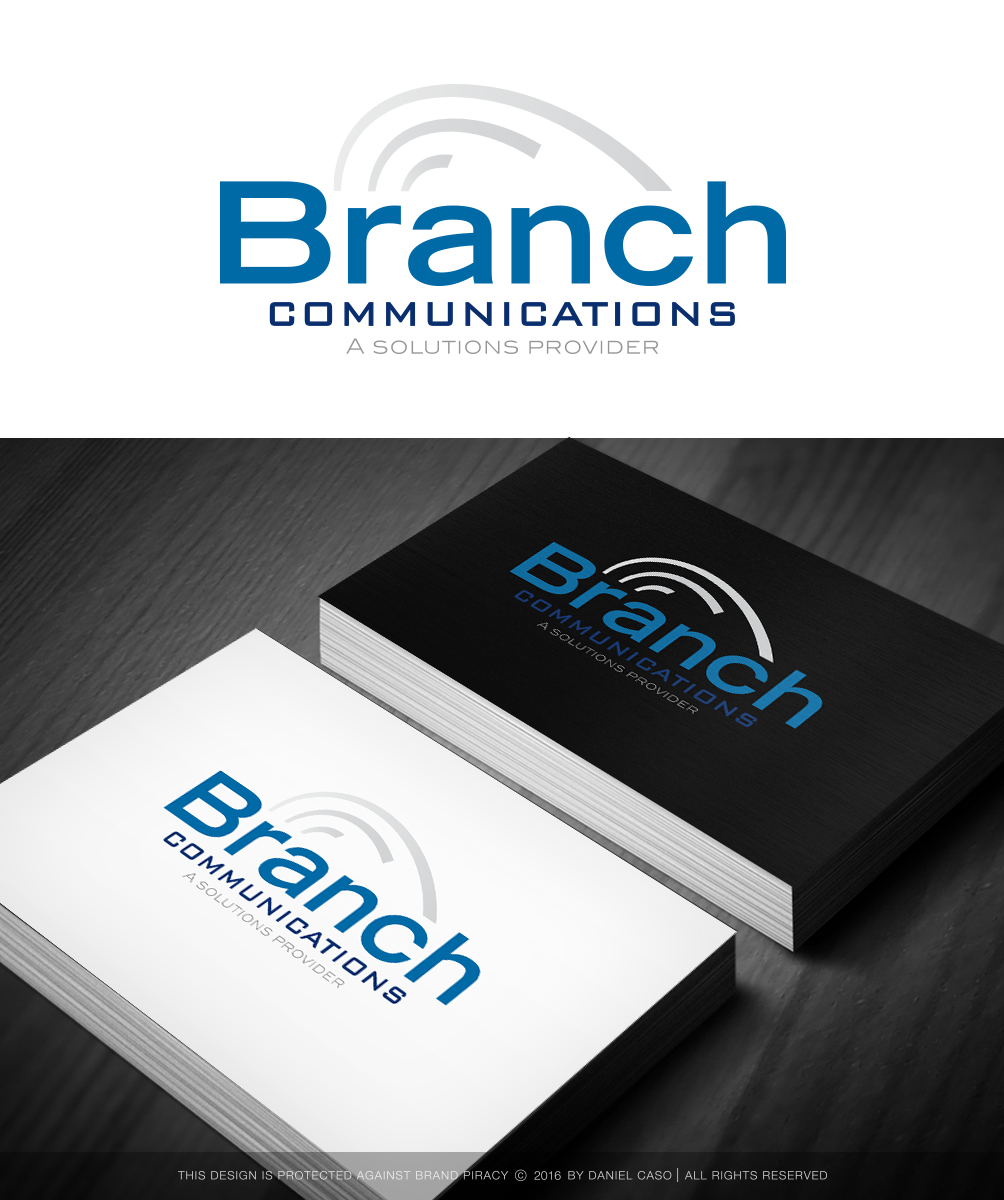 Logo Design by Daniel Caso Design for Branch Communications LLC | Design #12006971