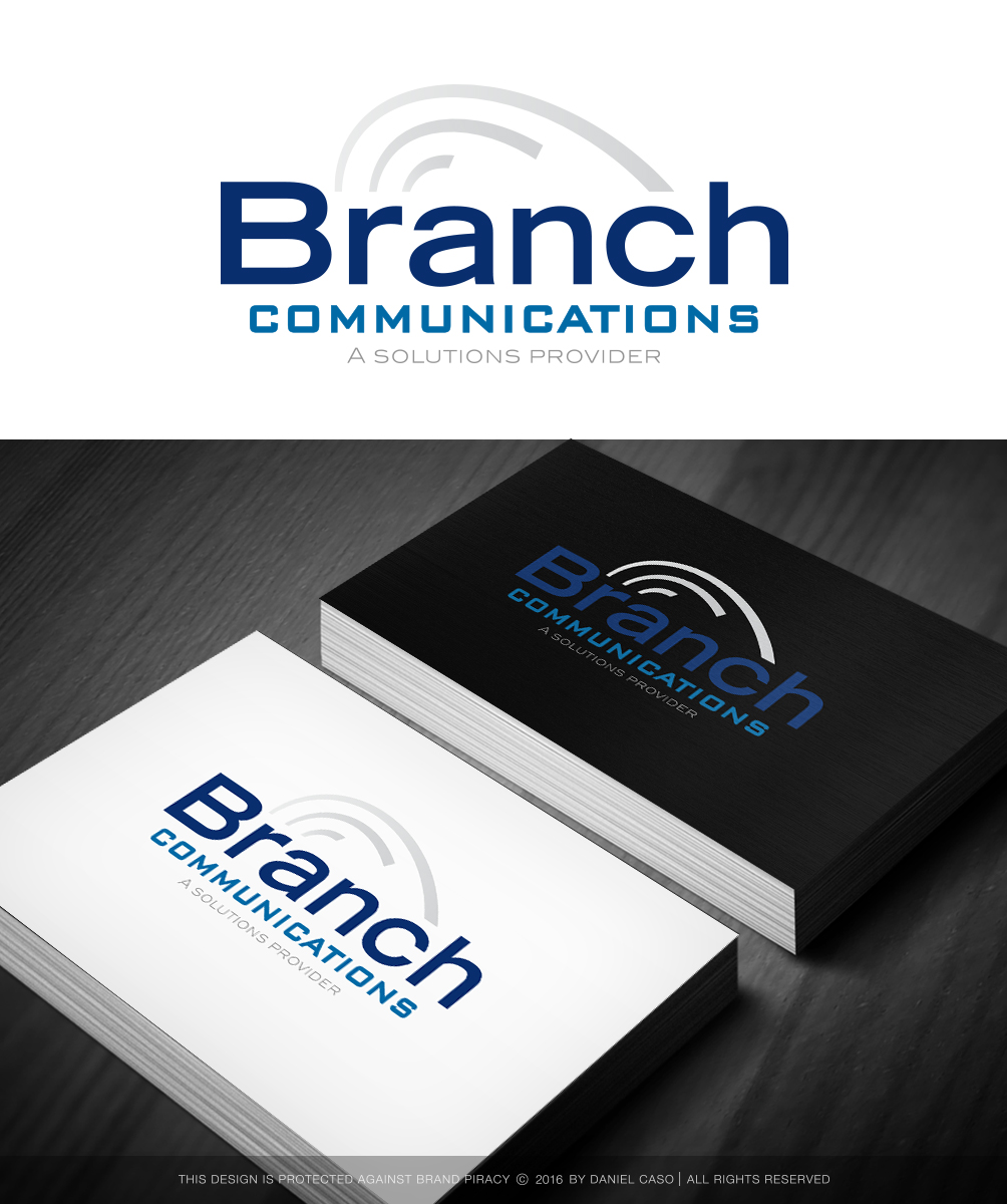 Logo Design by Daniel Caso Design for Branch Communications LLC | Design: #12007184