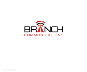 Branch Communications, LLC A solutions provider | Logo Design by GreenLamp