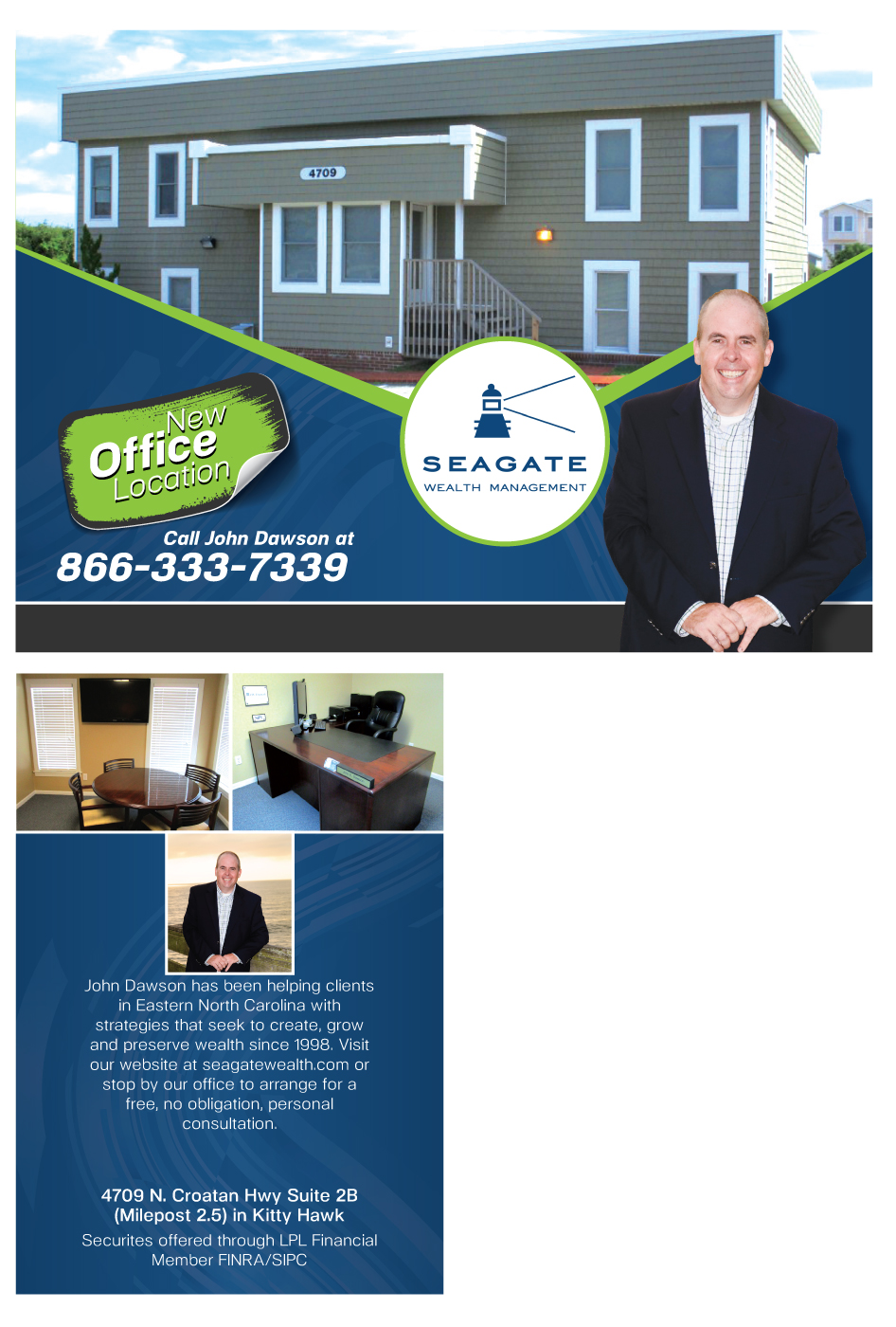 Diseño de Postal por Impressive Sol para Seagate Wealth Management | Diseño #12206234