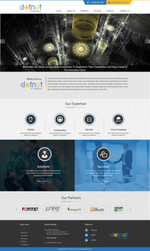Web Design par harmi_199 pour 3MHZ Solutions | Design : #11922808