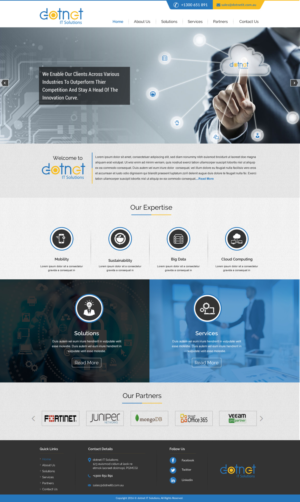 Web Design par harmi_199 pour 3MHZ Solutions | Design : #11922809