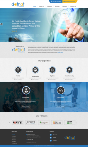 Web Design par harmi_199 pour 3MHZ Solutions | Design : #11922810