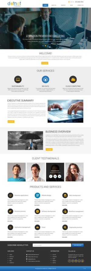 Web Design par pb pour 3MHZ Solutions | Design : #11865840