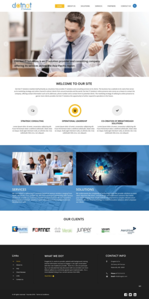 Web Design par pb pour 3MHZ Solutions | Design : #11881422