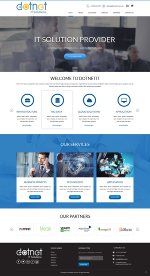 Web Design par pb pour 3MHZ Solutions | Design : #11907869