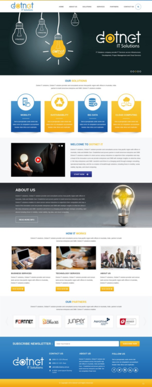 Web Design par pb pour 3MHZ Solutions | Design : #11907870