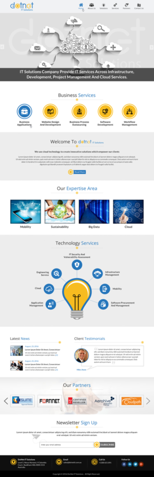 Web Design par Sbss pour 3MHZ Solutions | Design : #11861952