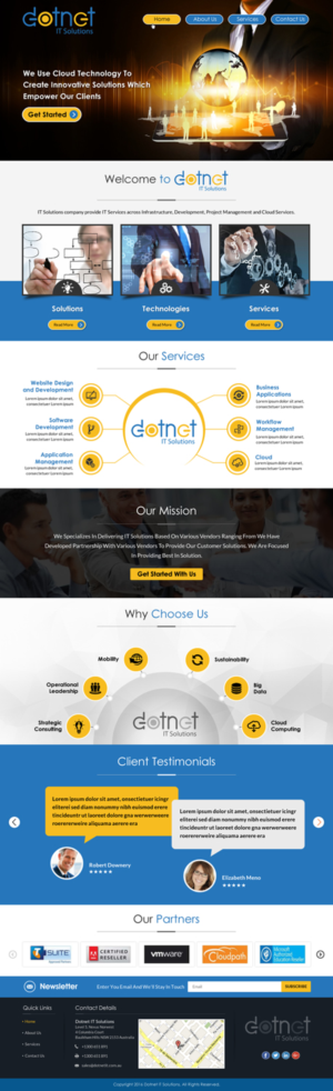 Web Design par Sbss pour 3MHZ Solutions | Design : #11861953