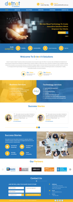 Web Design par Sbss pour 3MHZ Solutions | Design : #11861963