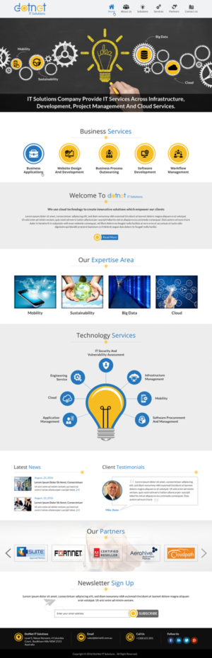 Web Design par Sbss pour 3MHZ Solutions | Design : #11861965
