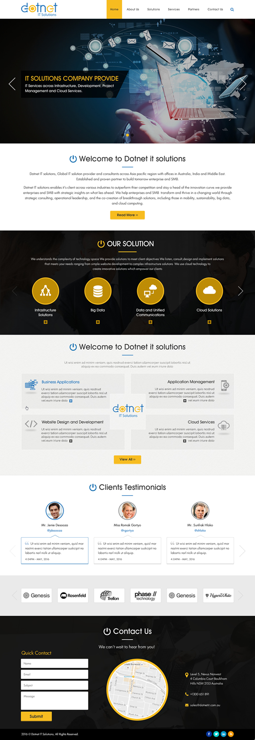 Web Design par Sbss pour 3MHZ Solutions | Design #11862964