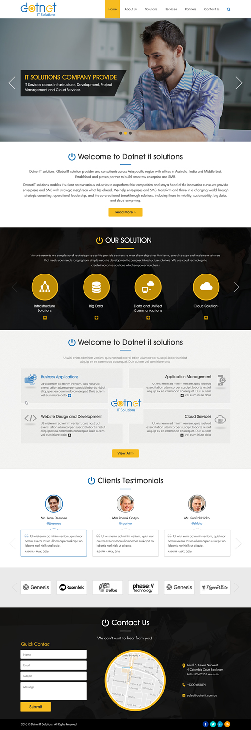 Web Design by Sbss for 3MHZ Solutions | Design #11862965