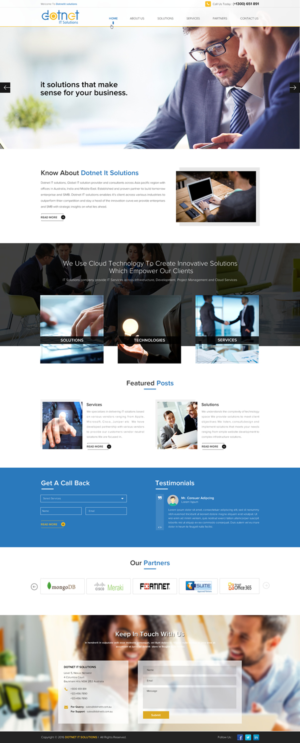 Web Design par Sbss pour 3MHZ Solutions | Design : #11862967