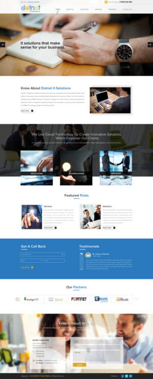 Web Design par Sbss pour 3MHZ Solutions | Design : #11862971
