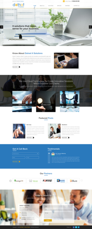 Web Design par Sbss pour 3MHZ Solutions | Design : #11862972