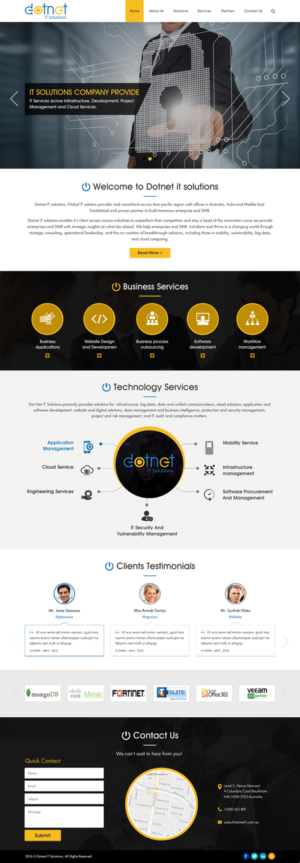 Web Design par Sbss pour 3MHZ Solutions | Design : #11867633