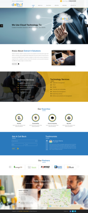 Web Design par Sbss pour 3MHZ Solutions | Design : #11867635