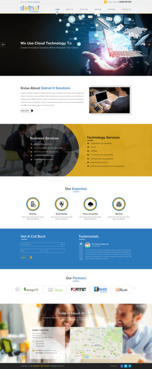 Web Design par Sbss pour 3MHZ Solutions | Design : #11867636