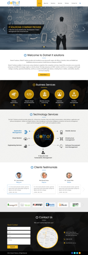 Web Design par Sbss pour 3MHZ Solutions | Design : #11867637