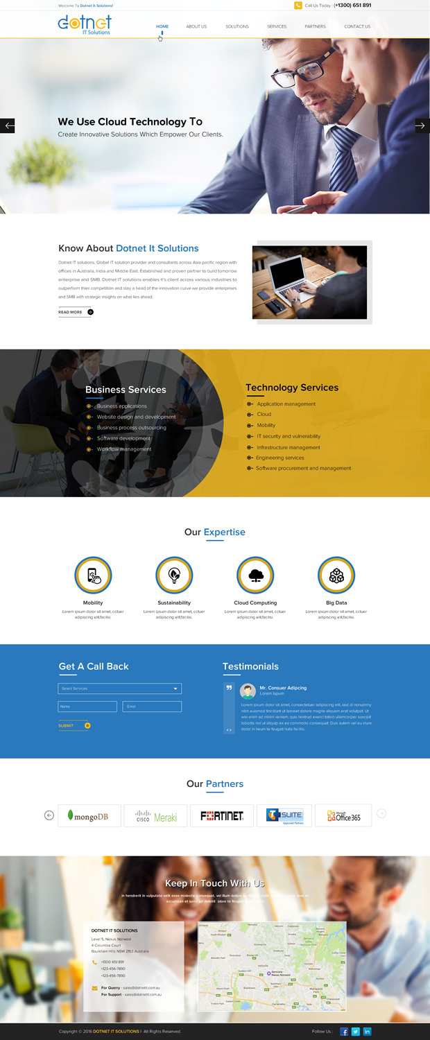 Web Design par Sbss pour 3MHZ Solutions | Design #11867646