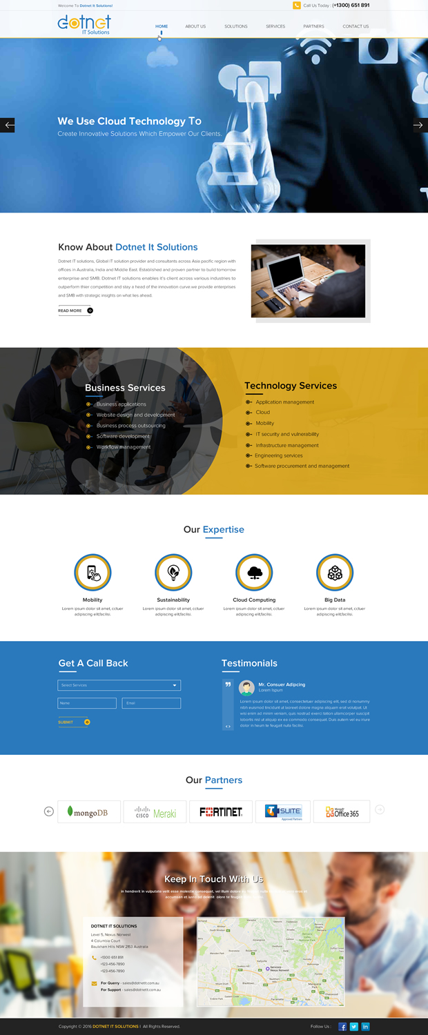 Web Design by Sbss for 3MHZ Solutions | Design #11867648