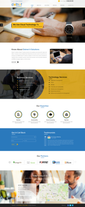 Web Design par Sbss pour 3MHZ Solutions | Design : #11867649