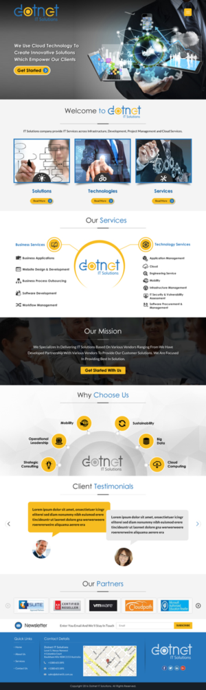 Web Design par Sbss pour 3MHZ Solutions | Design : #11960041