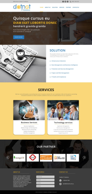Web Design by SG-Futuretech for 3MHZ Solutions | Design #11860155