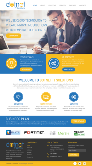 Web Design par rightway pour 3MHZ Solutions | Design : #11862938