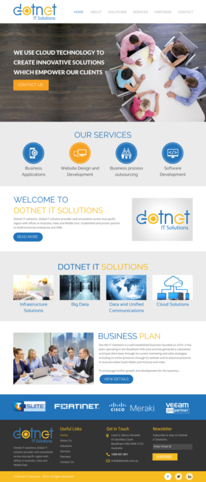 Web Design par rightway pour 3MHZ Solutions | Design : #11862947