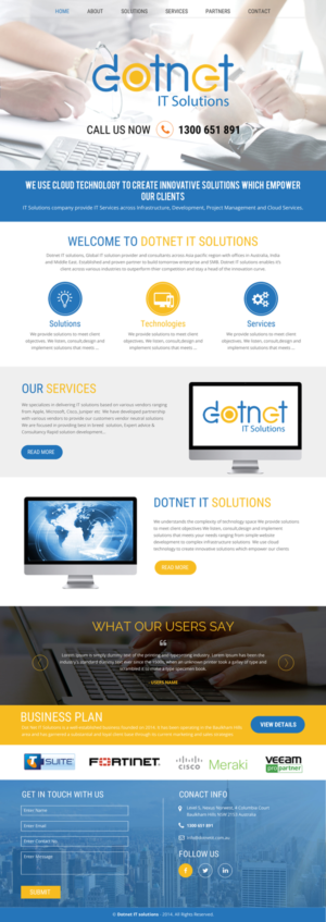 Web Design par rightway pour 3MHZ Solutions | Design : #11862951