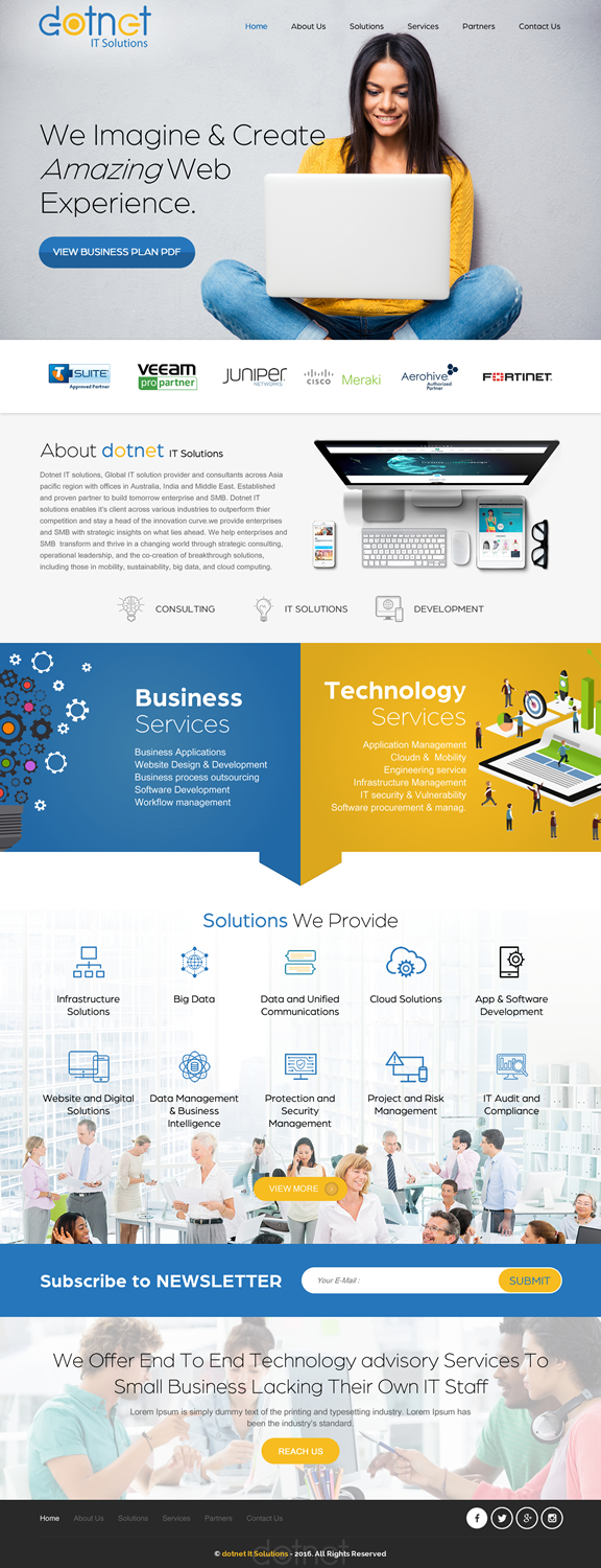 Web Design par rightway pour 3MHZ Solutions | Design #11862954