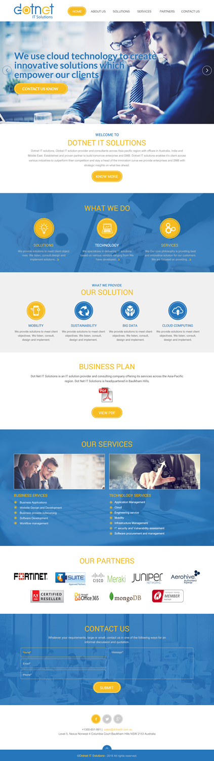 Web Design par rightway pour 3MHZ Solutions | Design #11862958