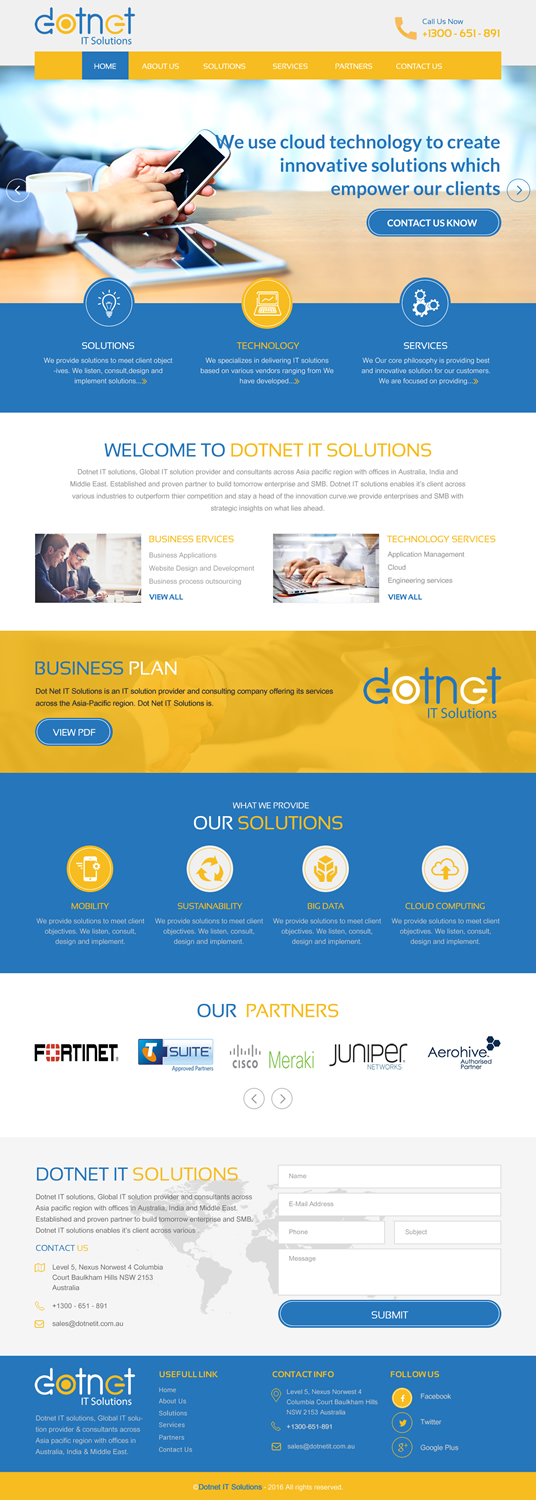 Web Design by rightway for 3MHZ Solutions | Design #11862959