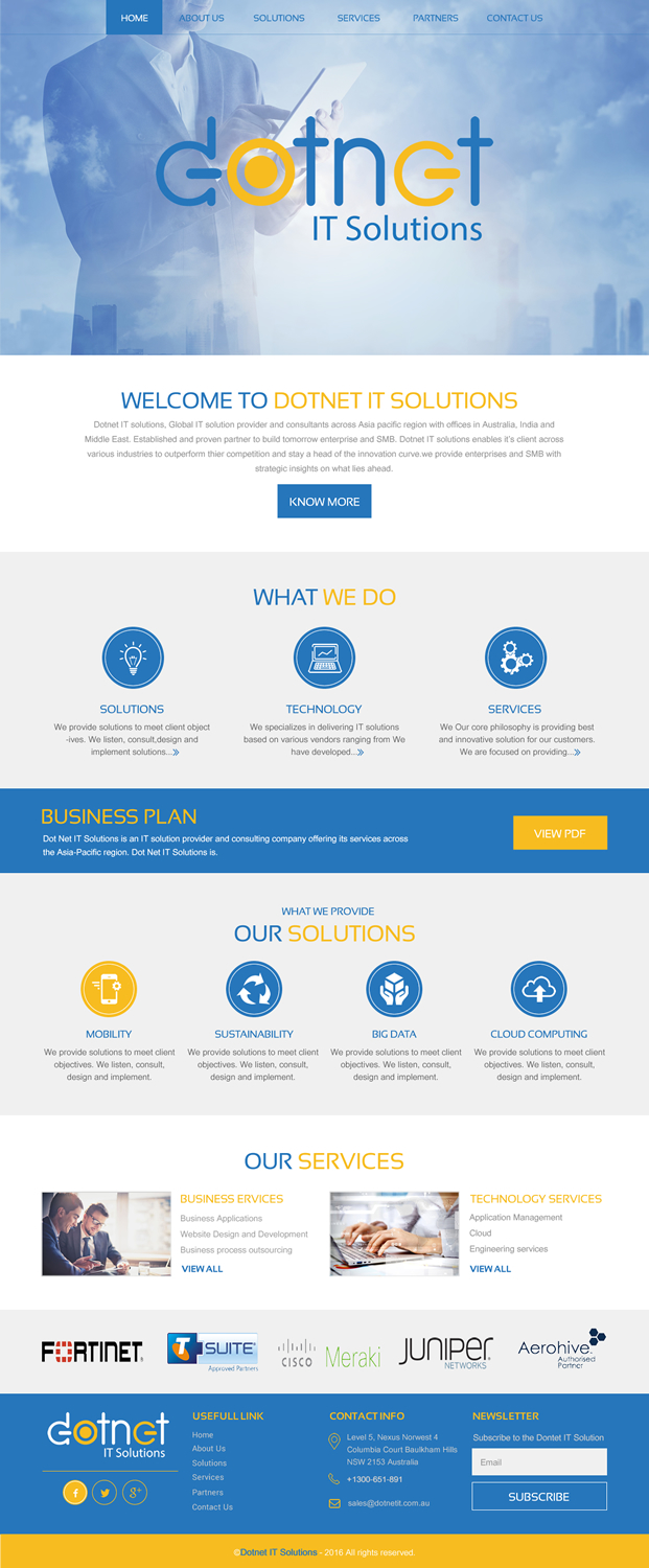 Web Design par rightway pour 3MHZ Solutions | Design #11862962