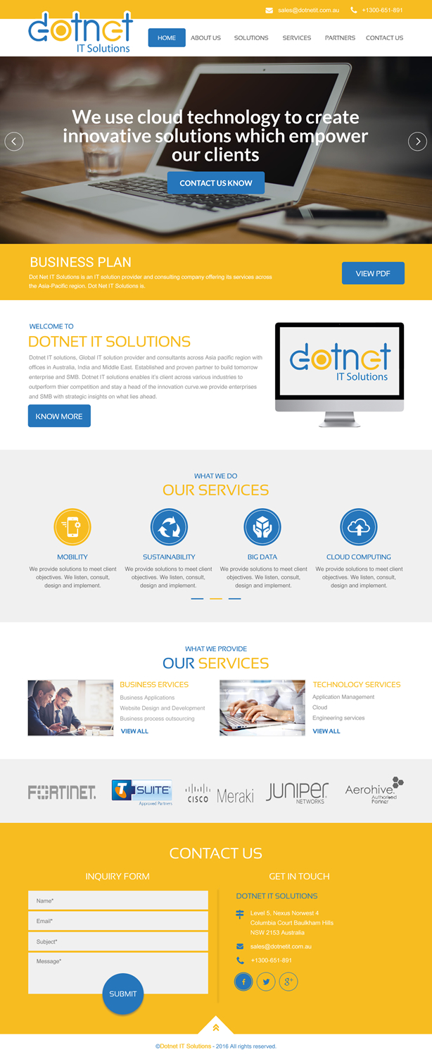 Web Design par rightway pour 3MHZ Solutions | Design #11862973