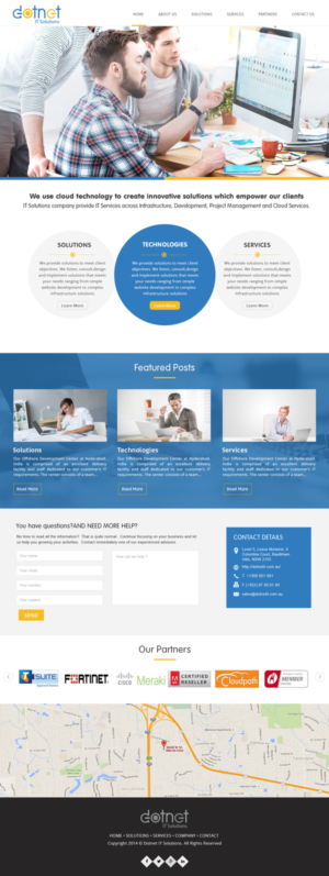 Web Design by Xclusive Designer for 3MHZ Solutions | Design #11929729
